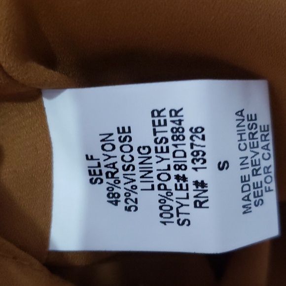 NWT Honey Punch V-Neck Mini Dress Ruffle Collar Empire Waist - Picture 9 of 13